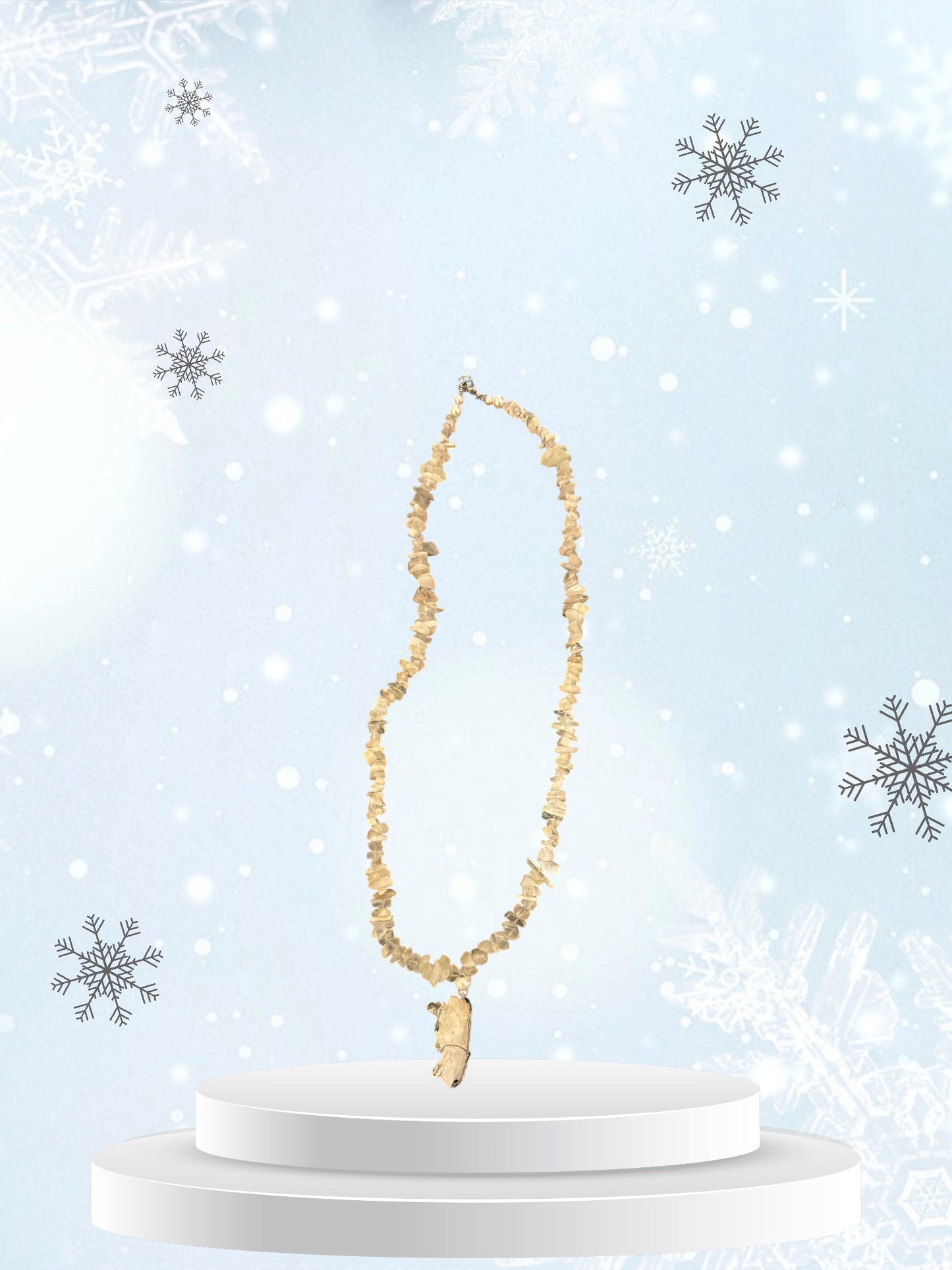 Winter Solstice Crystal Necklace ❄️