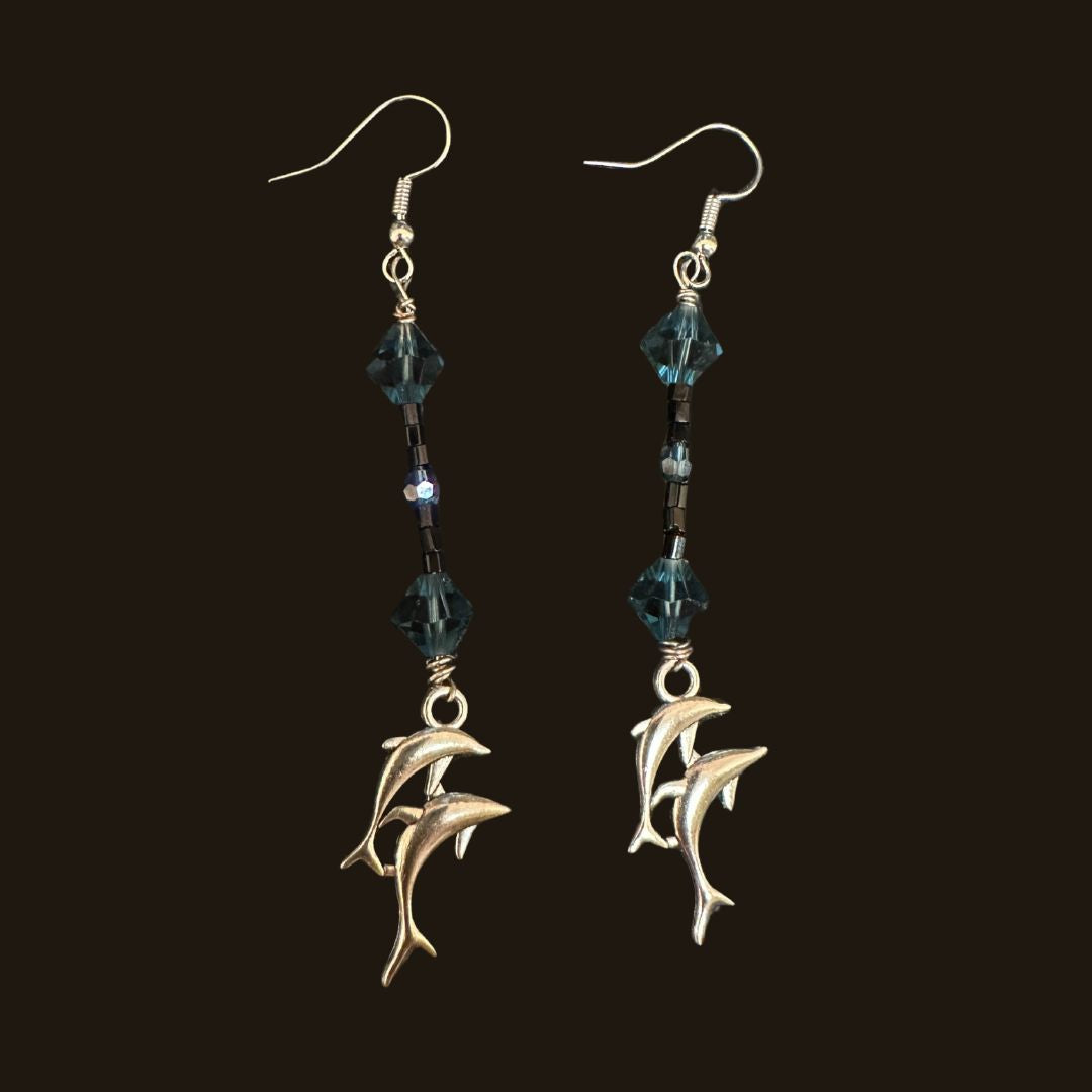 Beach's and Seashells: Dark Dolphins