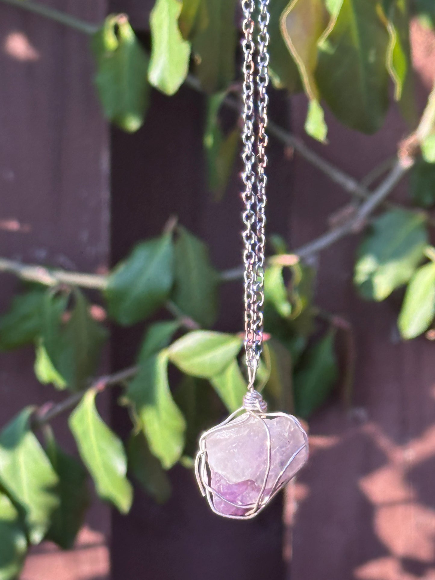 Amethyst Crystal Necklace