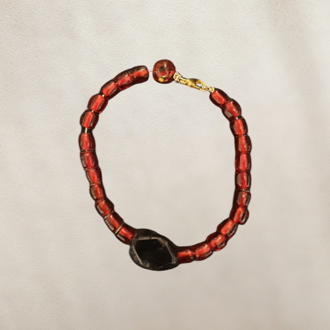 Red Lady Bug Bracelet 🐞