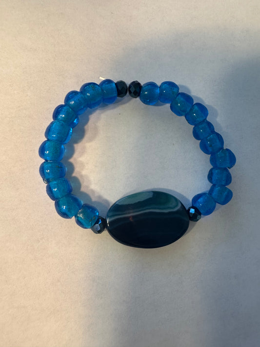 Blue Stone Bracelet