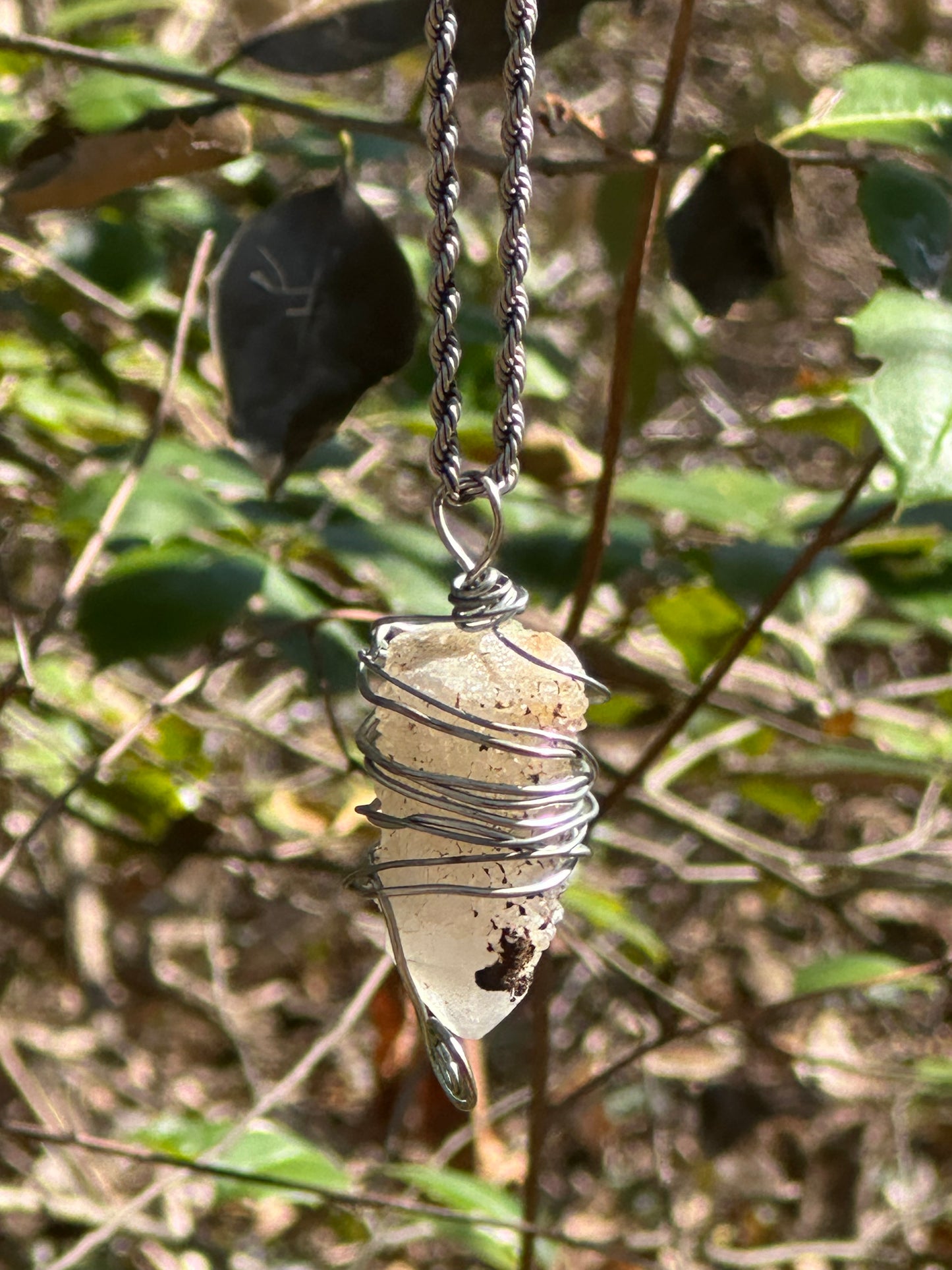 Quartz Crystal Necklace
