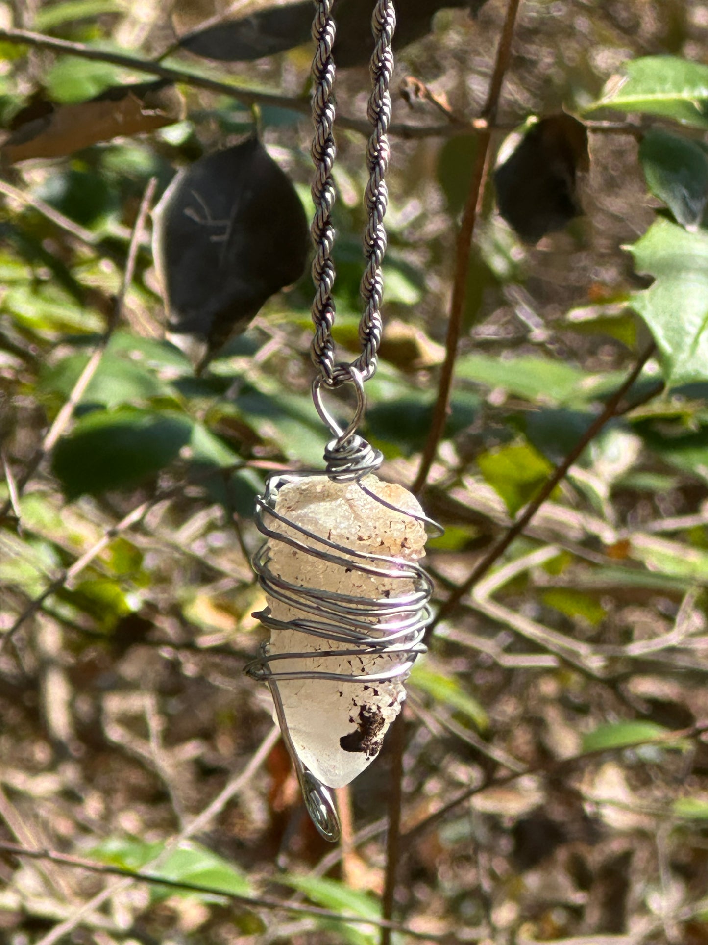 Quartz Crystal Necklace