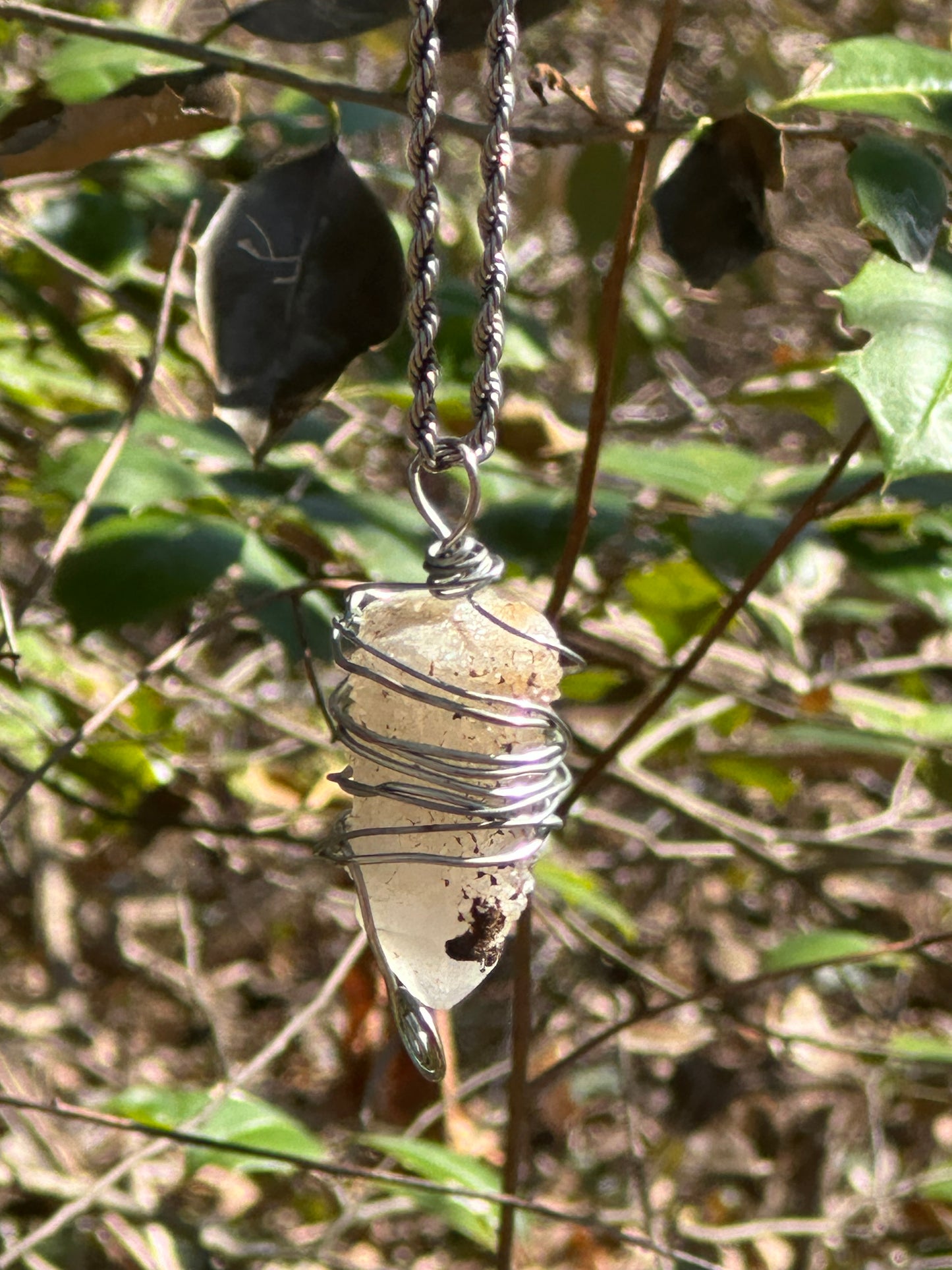 Quartz Crystal Necklace