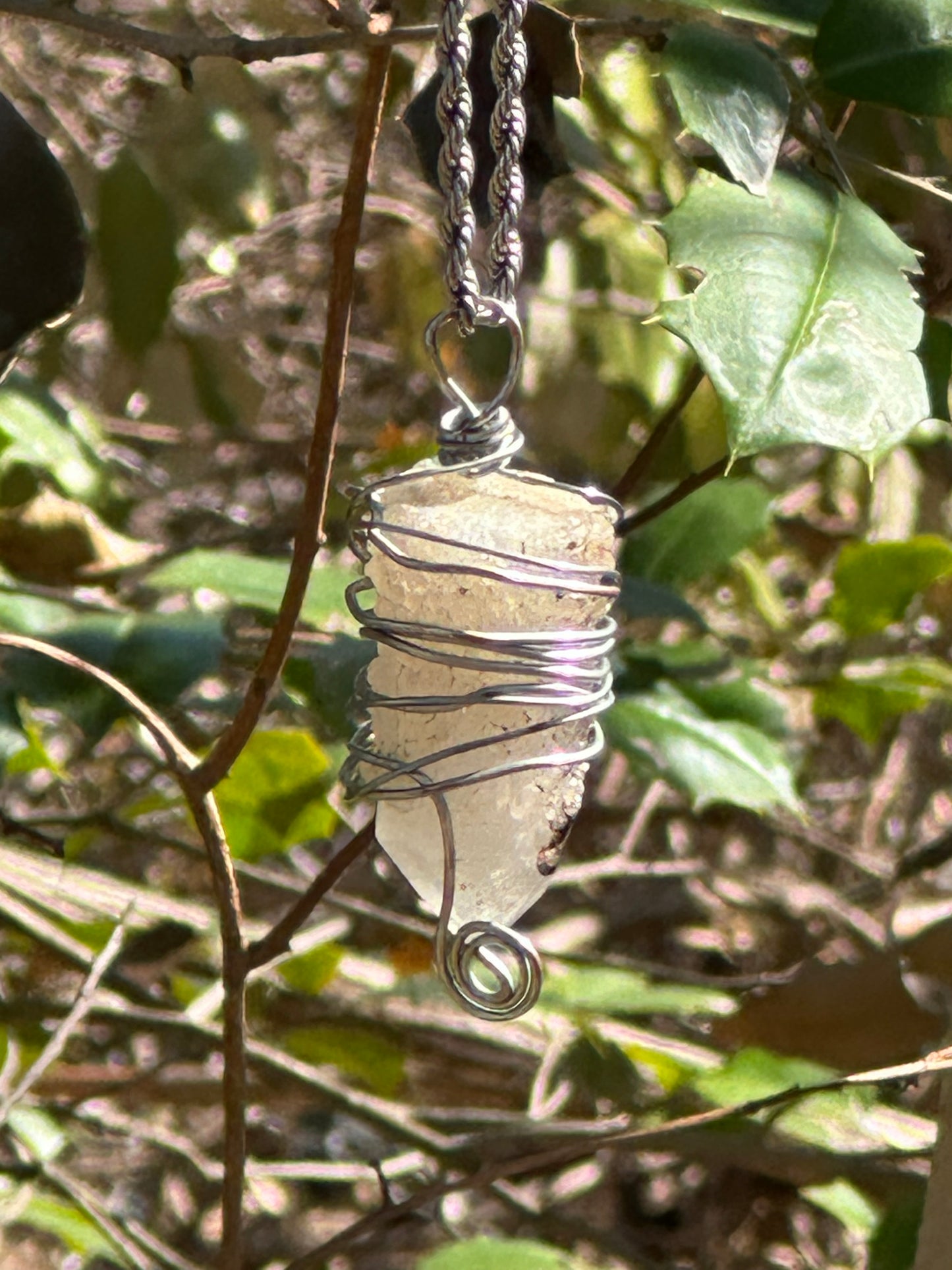 Quartz Crystal Necklace