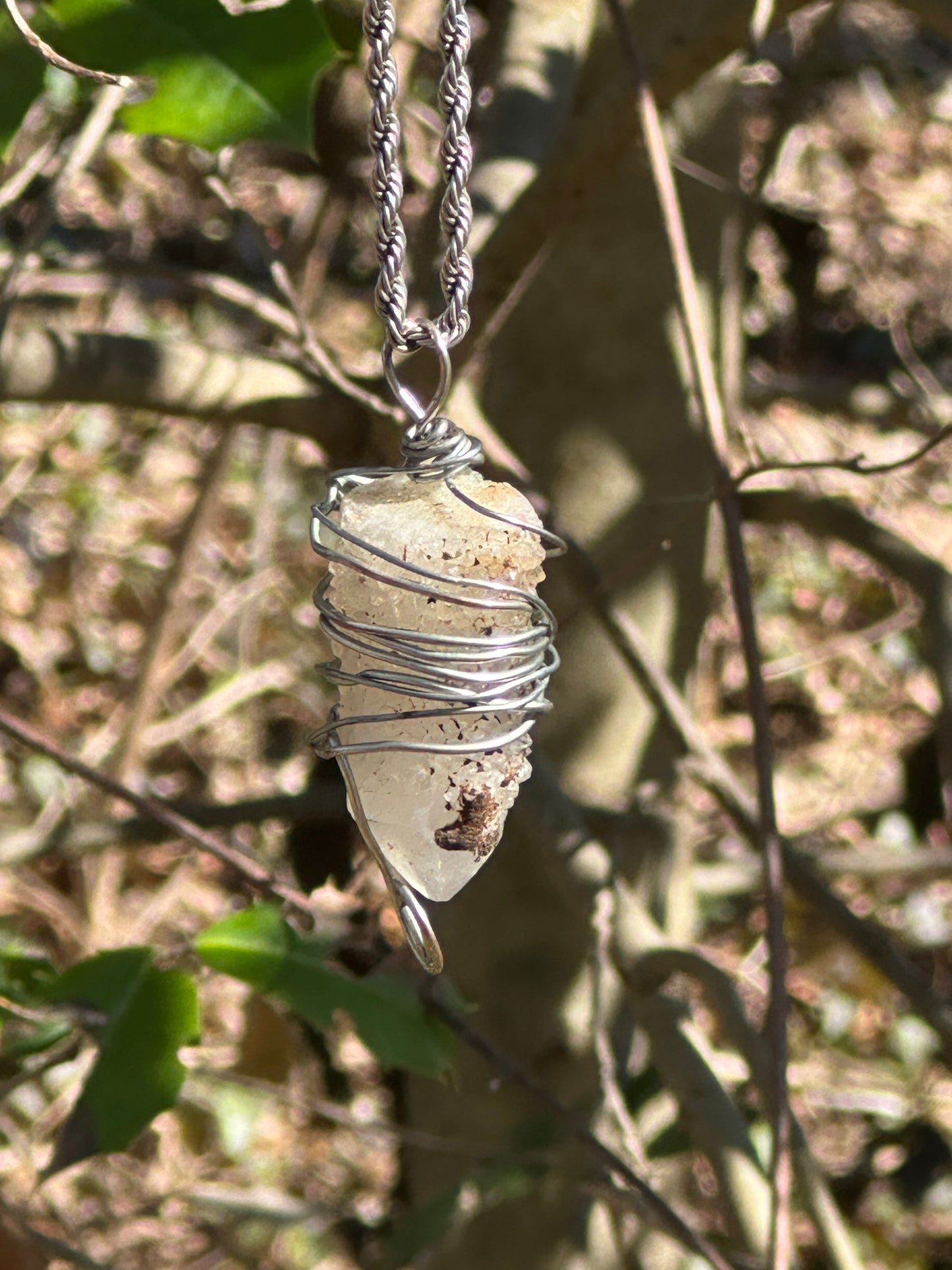 Quartz Crystal Necklace