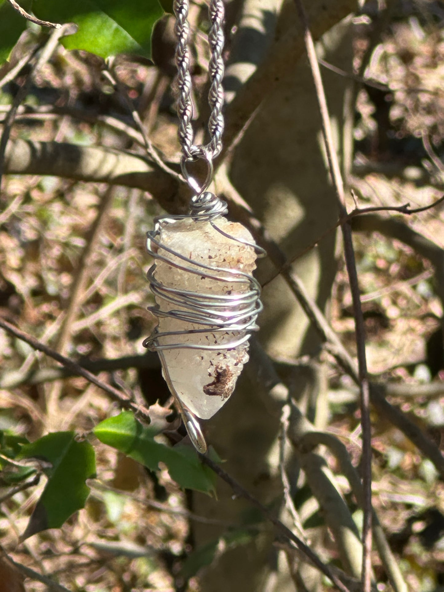 Quartz Crystal Necklace