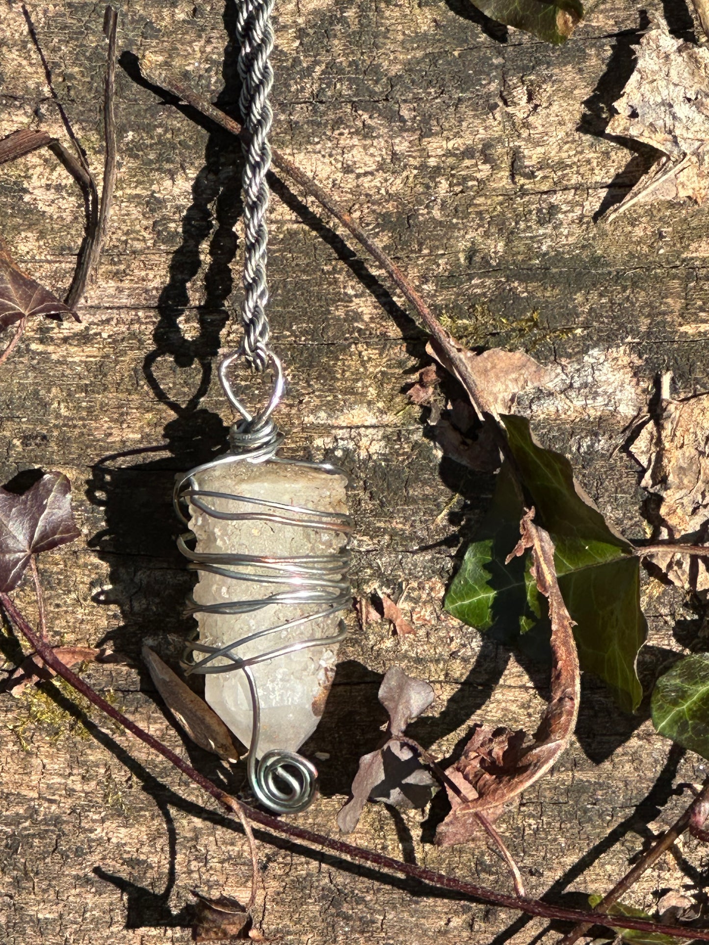 Quartz Crystal Necklace