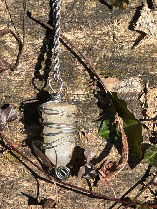 Quartz Crystal Necklace