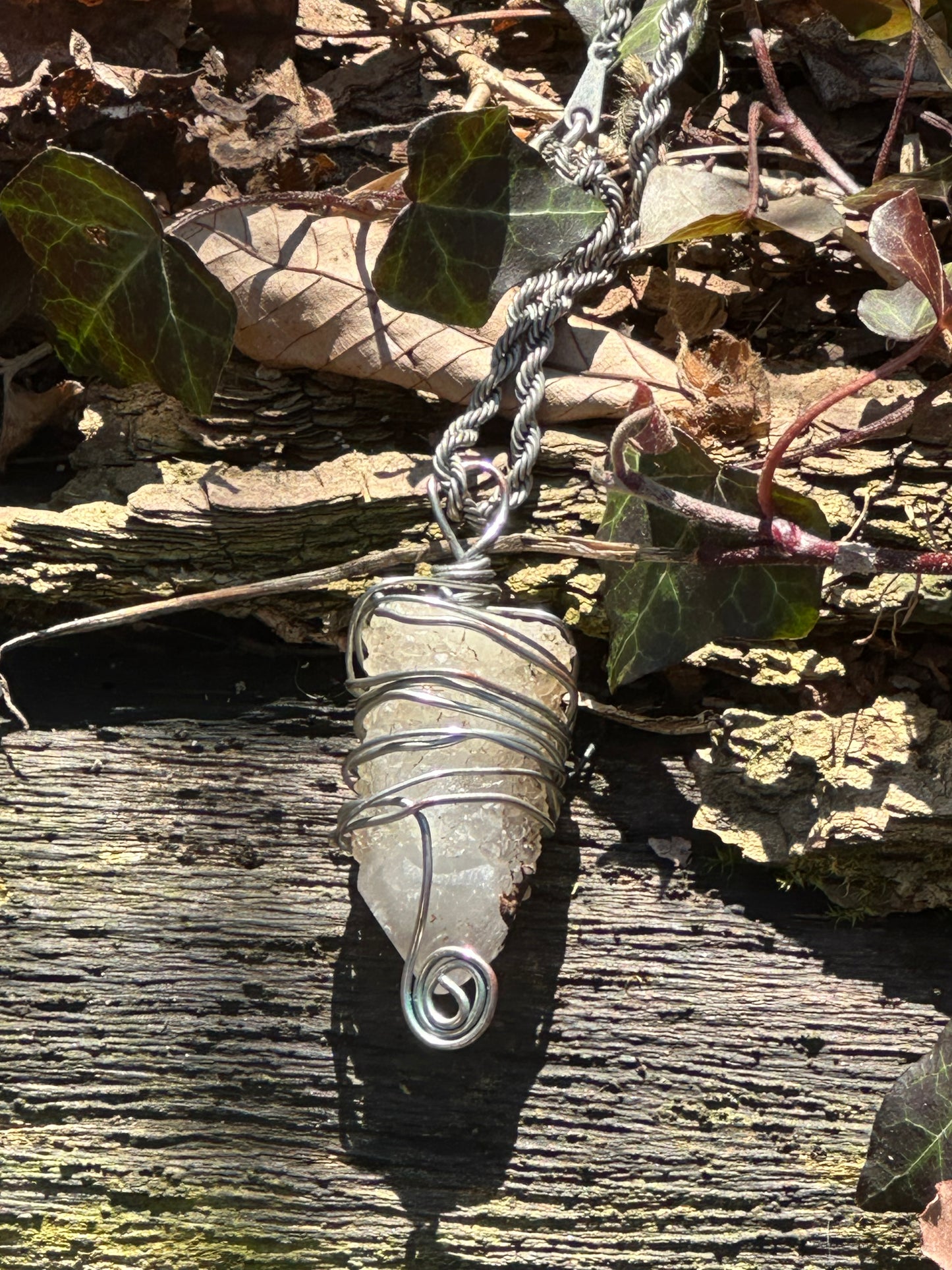Quartz Crystal Necklace
