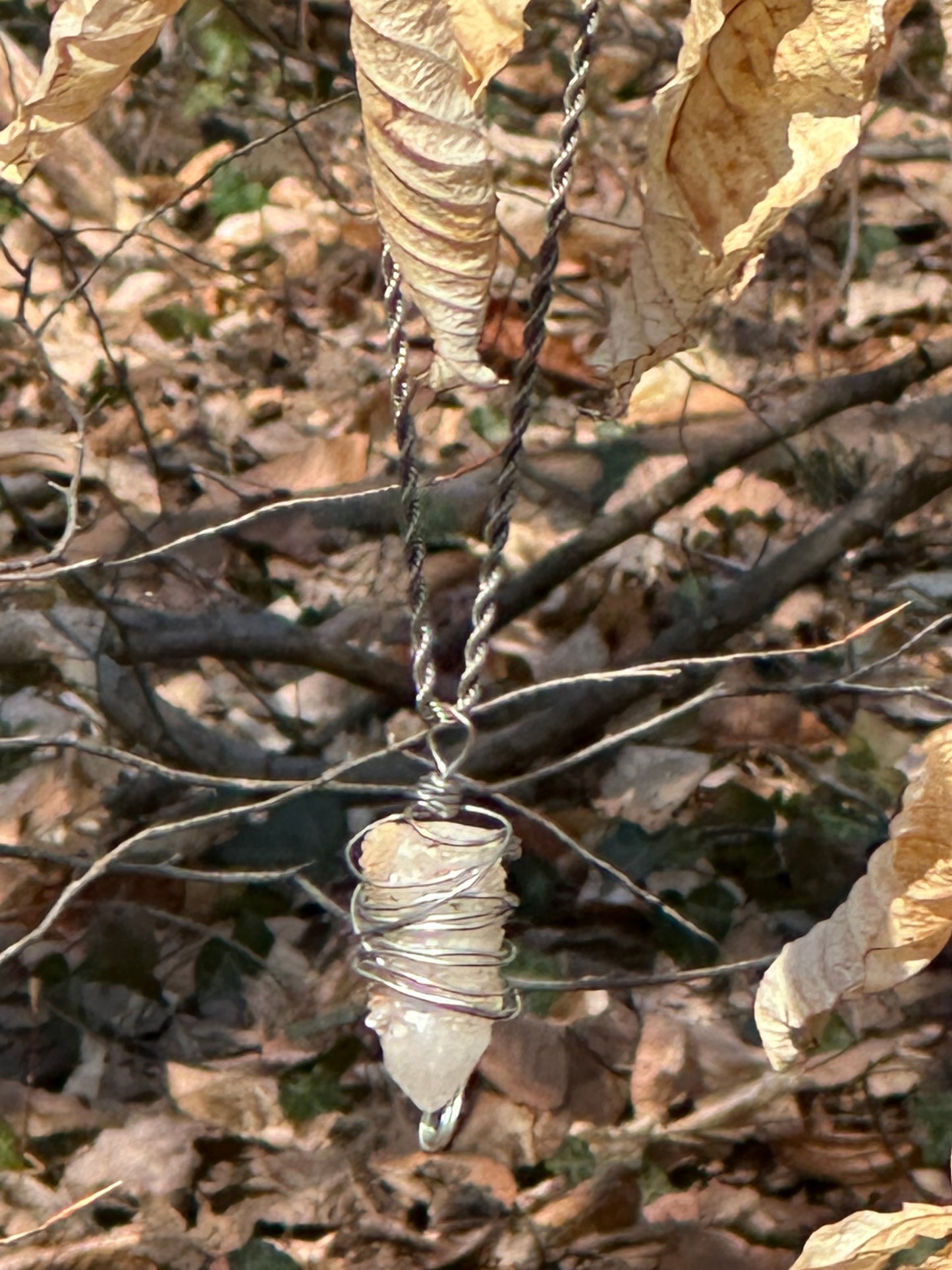 Quartz Crystal Necklace