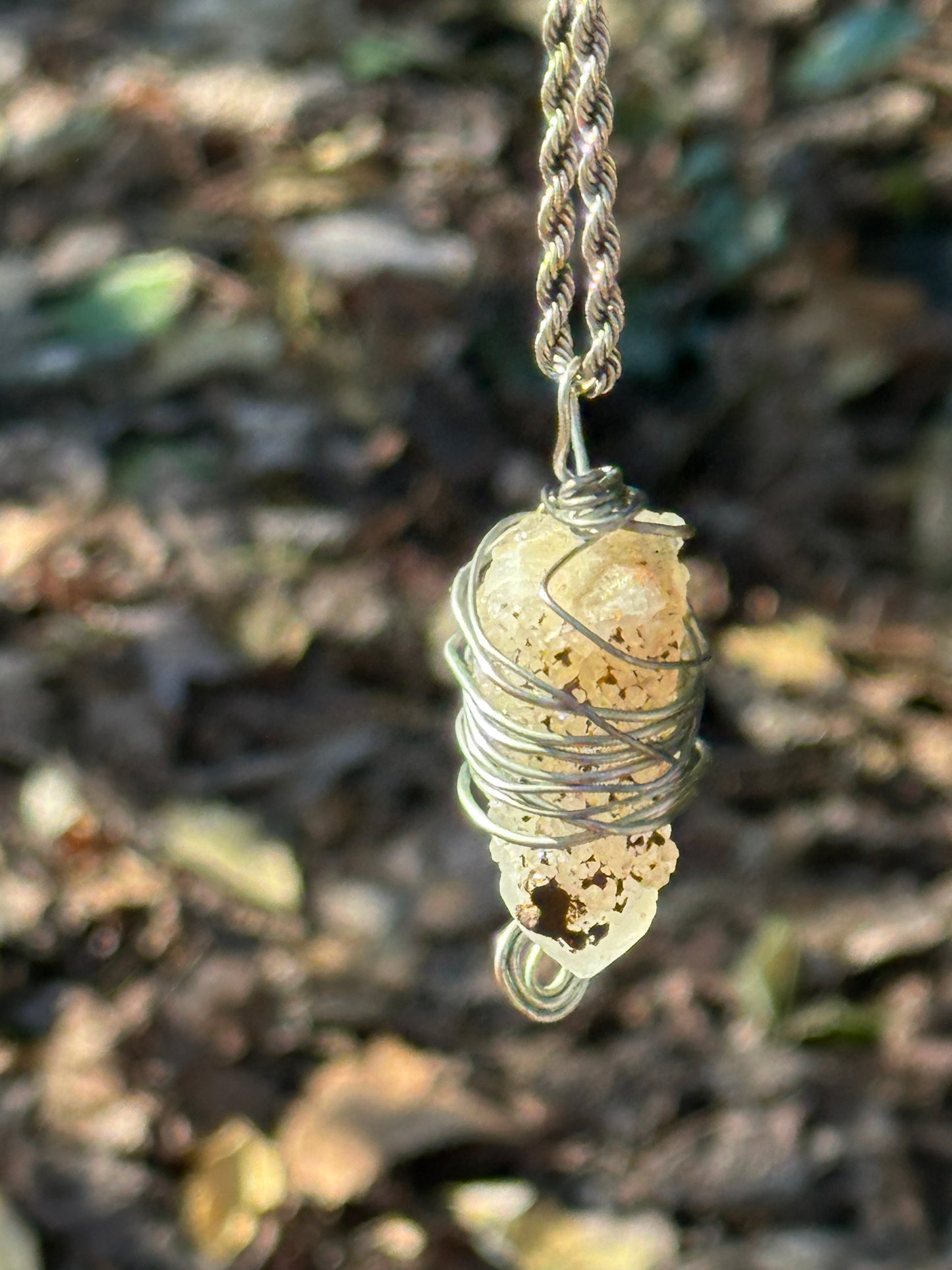 Quartz Crystal Necklace