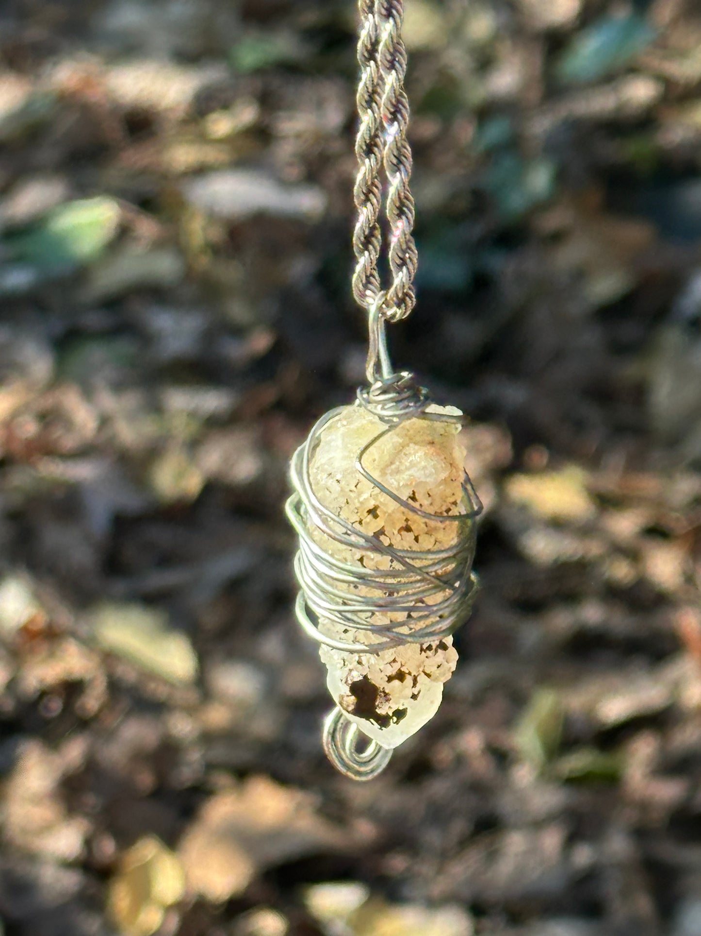 Quartz Crystal Necklace