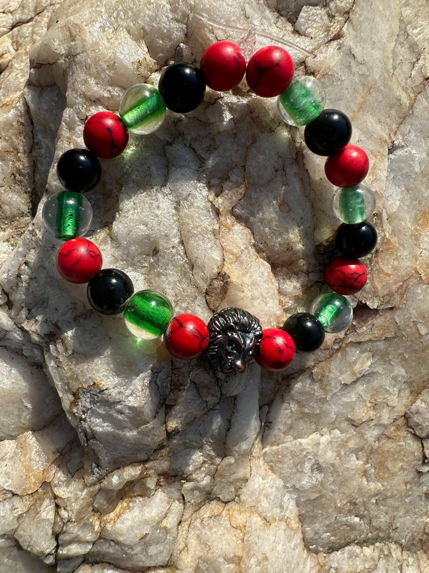 Black History Month Lion Bracelet