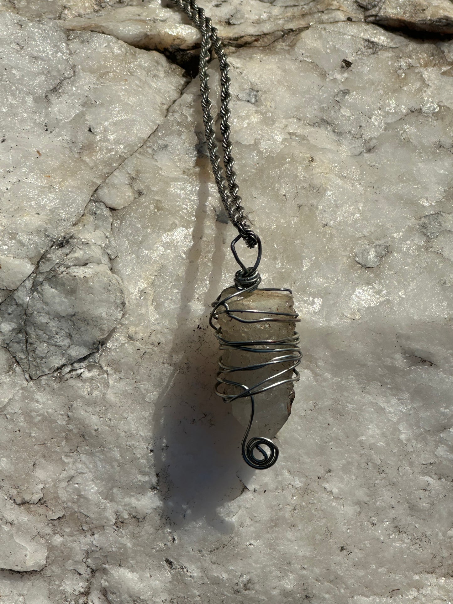 Quartz Crystal Necklace