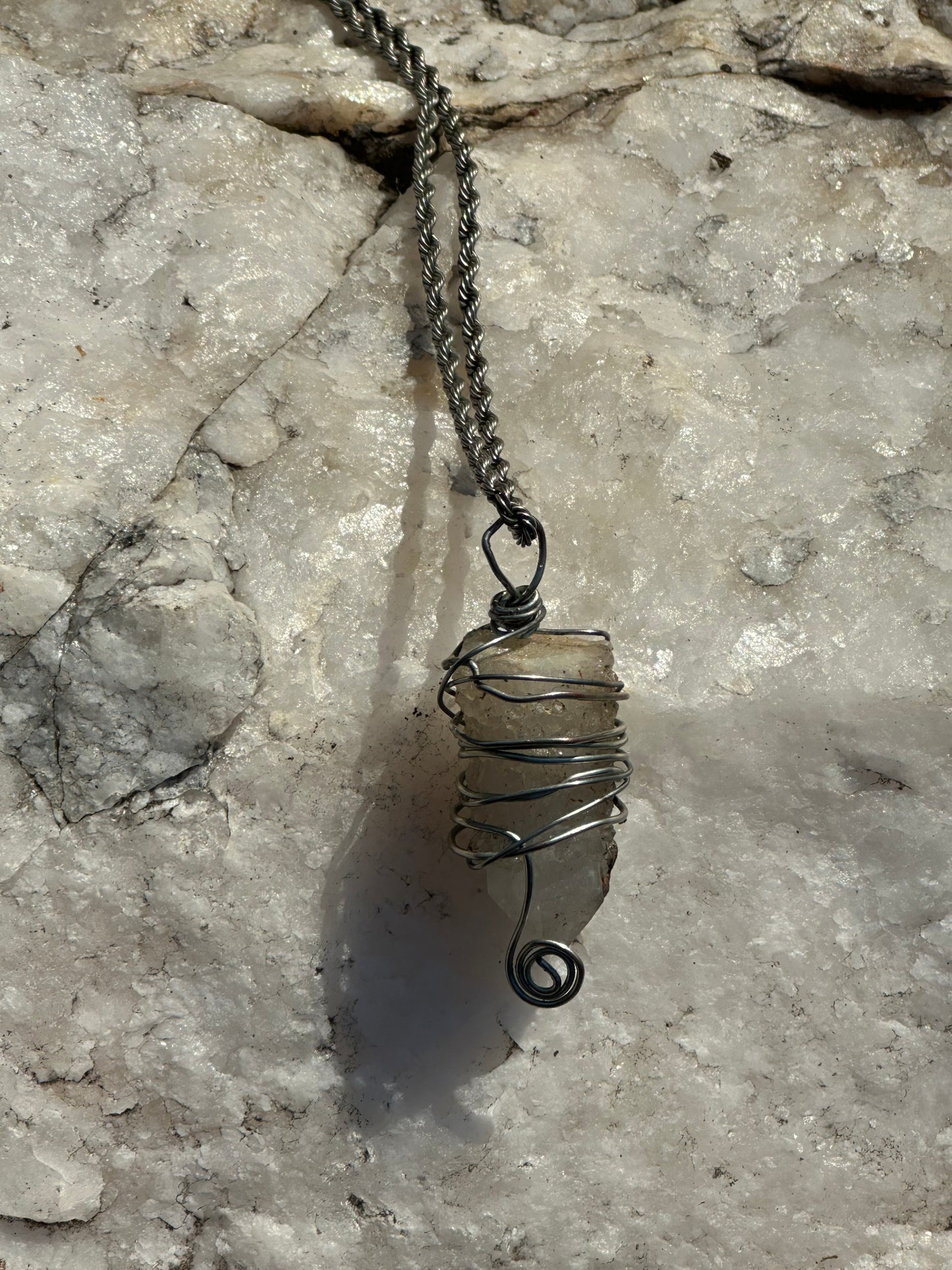 Quartz Crystal Necklace