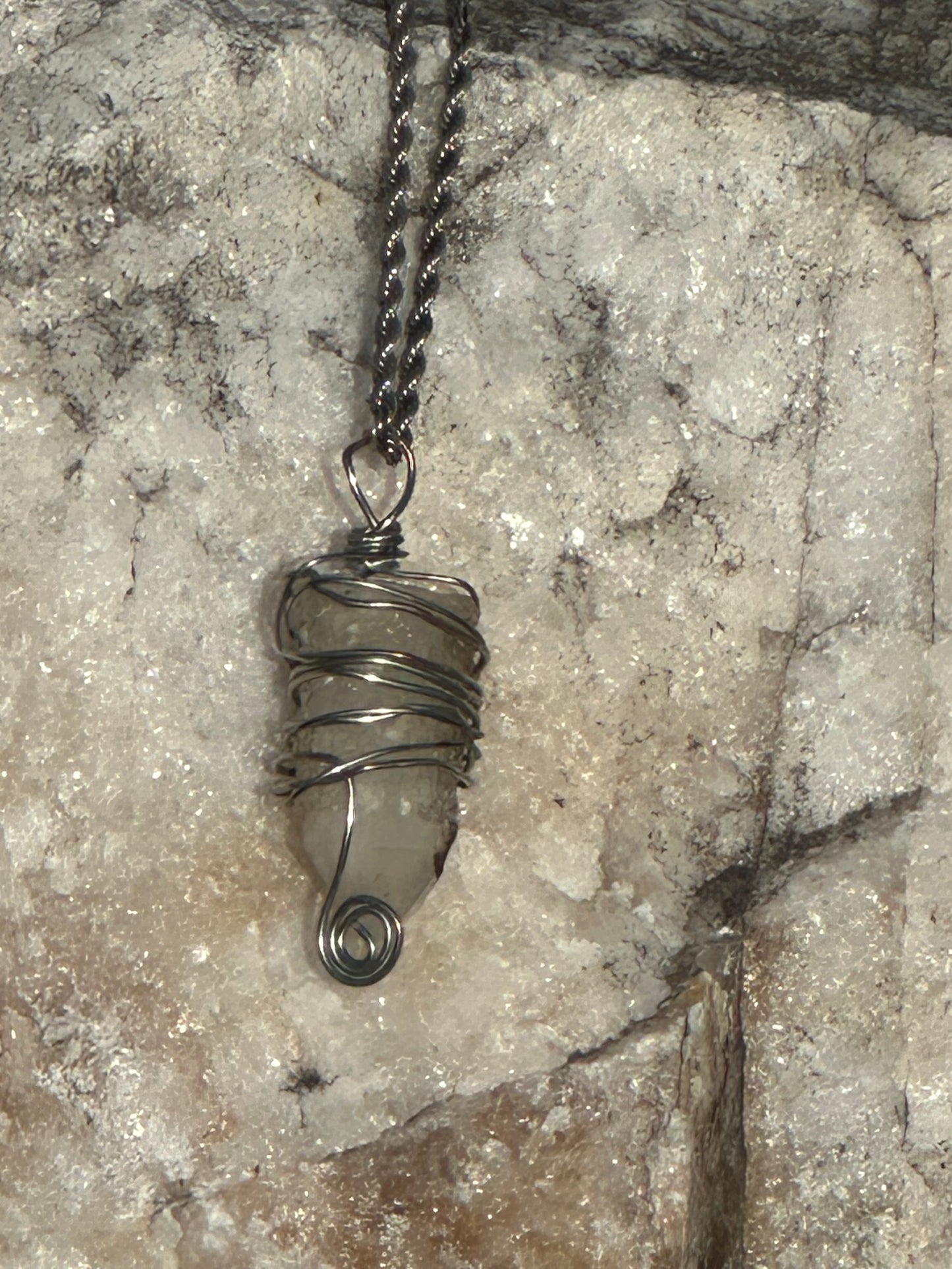 Quartz Crystal Necklace