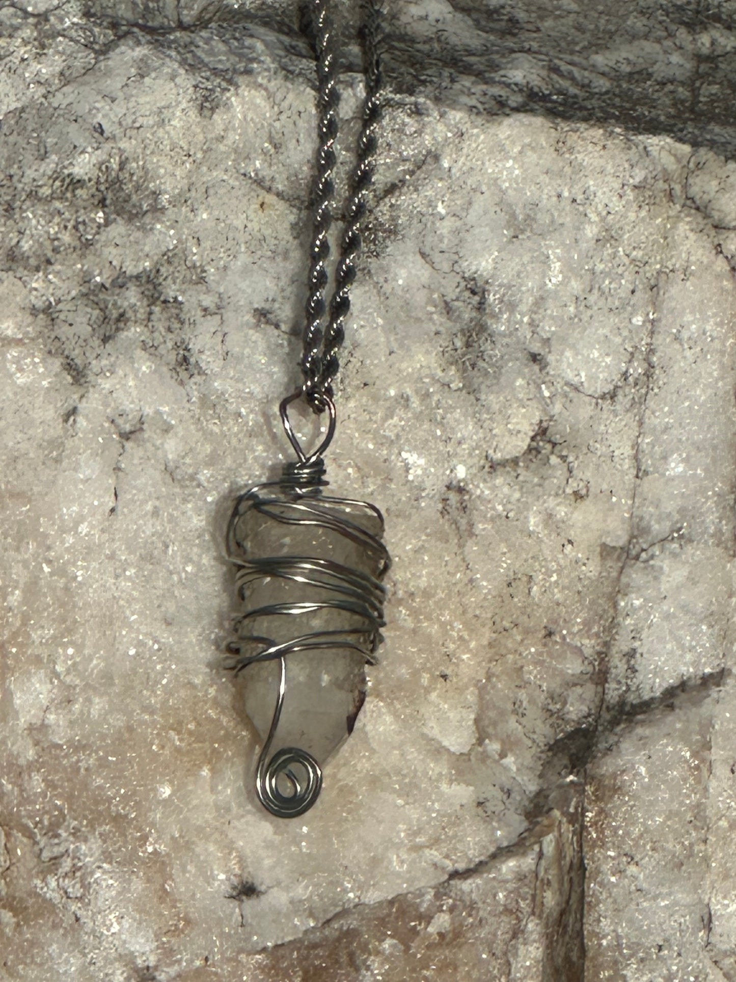 Quartz Crystal Necklace