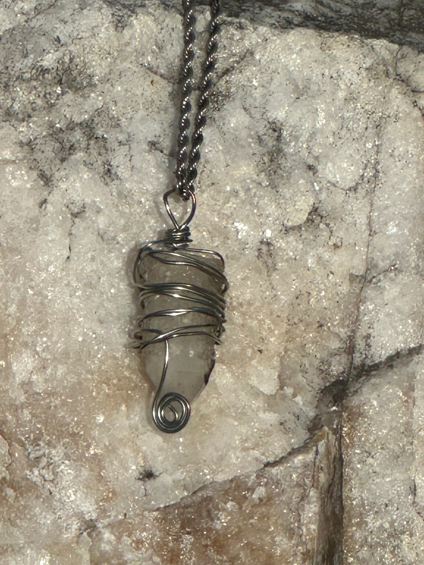 Quartz Crystal Necklace