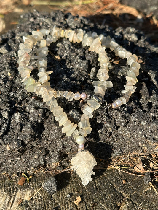 Winter Solstice  Crystal Necklace ❄️