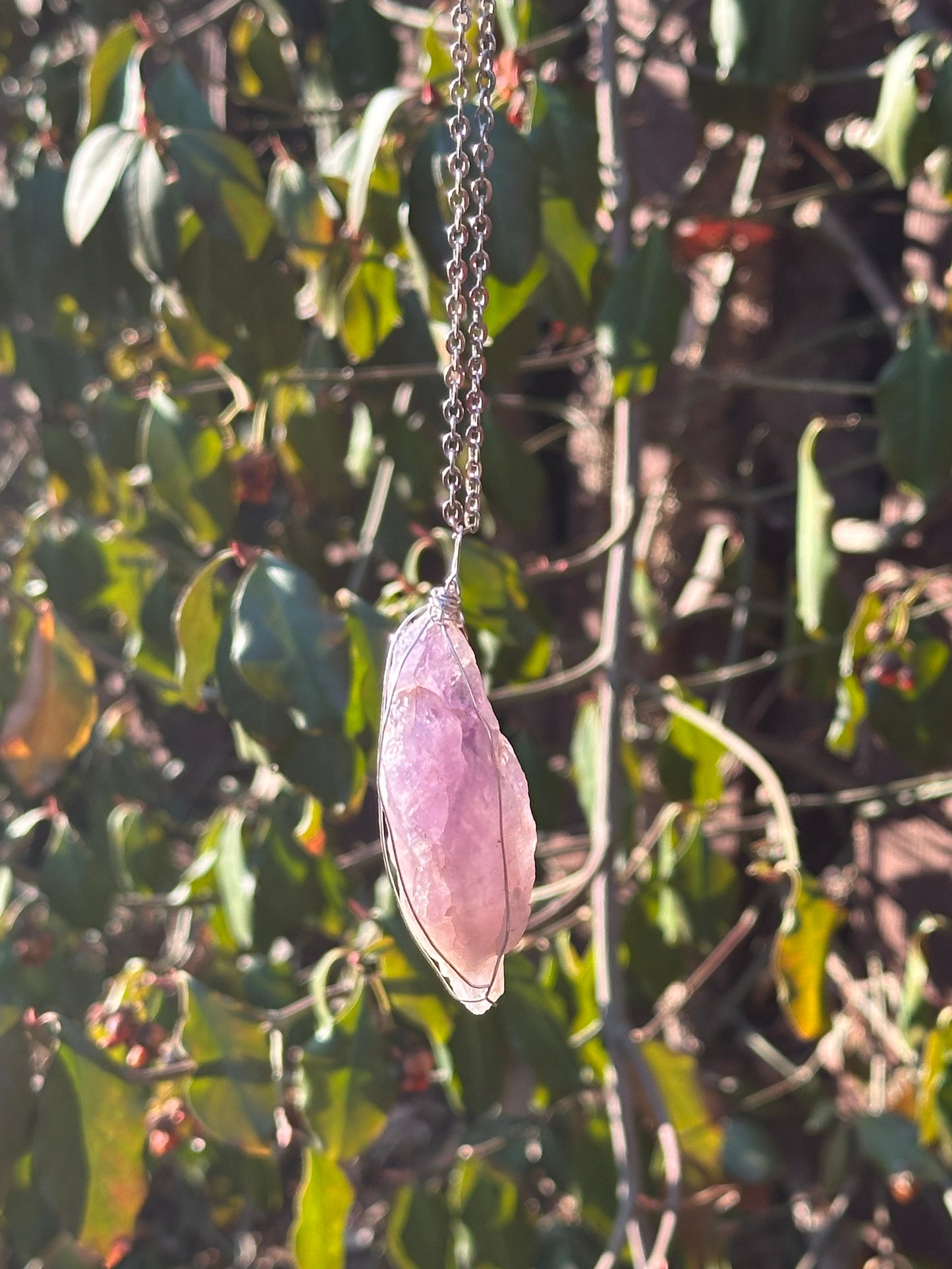 Amethyst Crystal Necklace