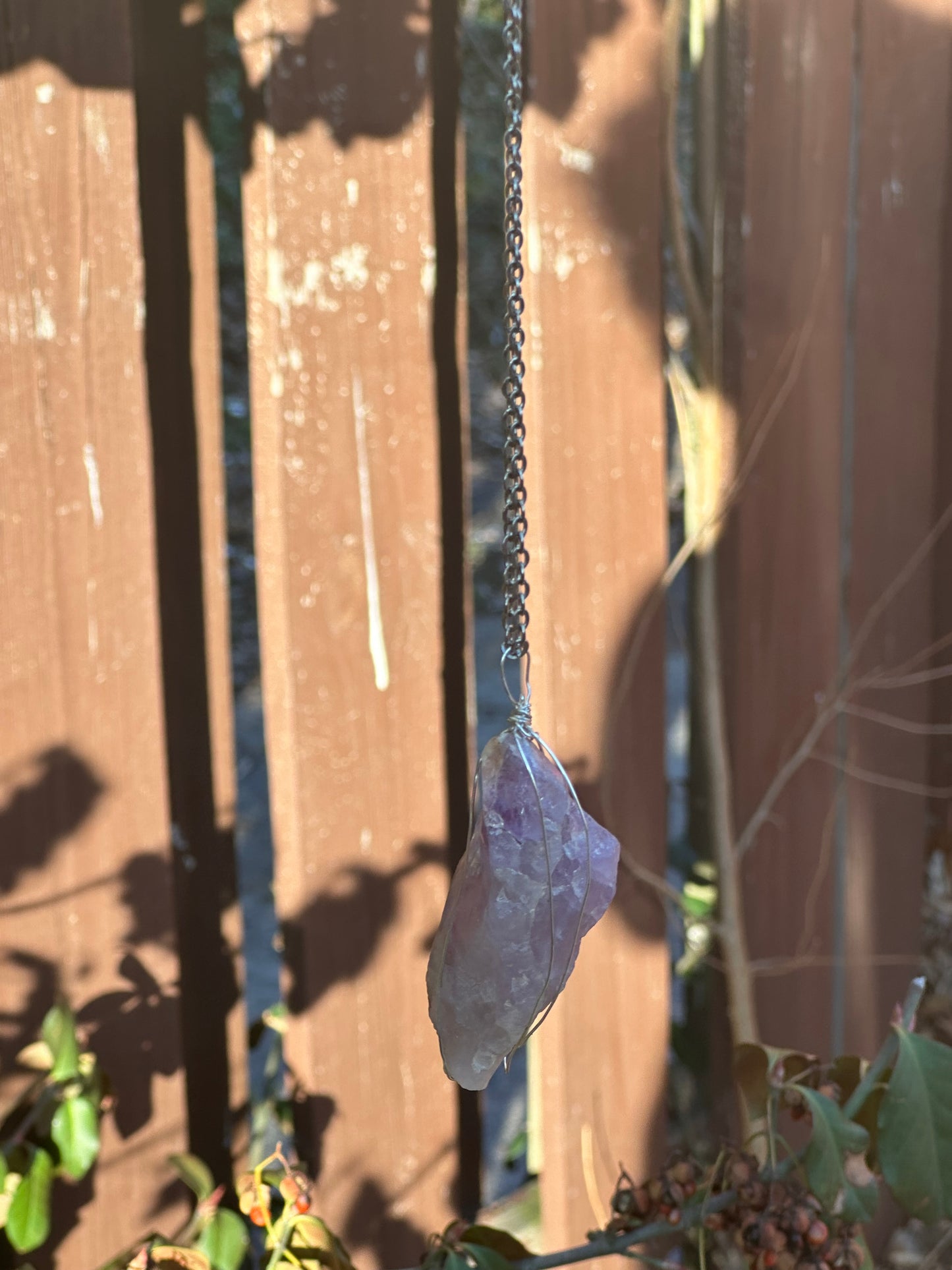 Amethyst Crystal Necklace