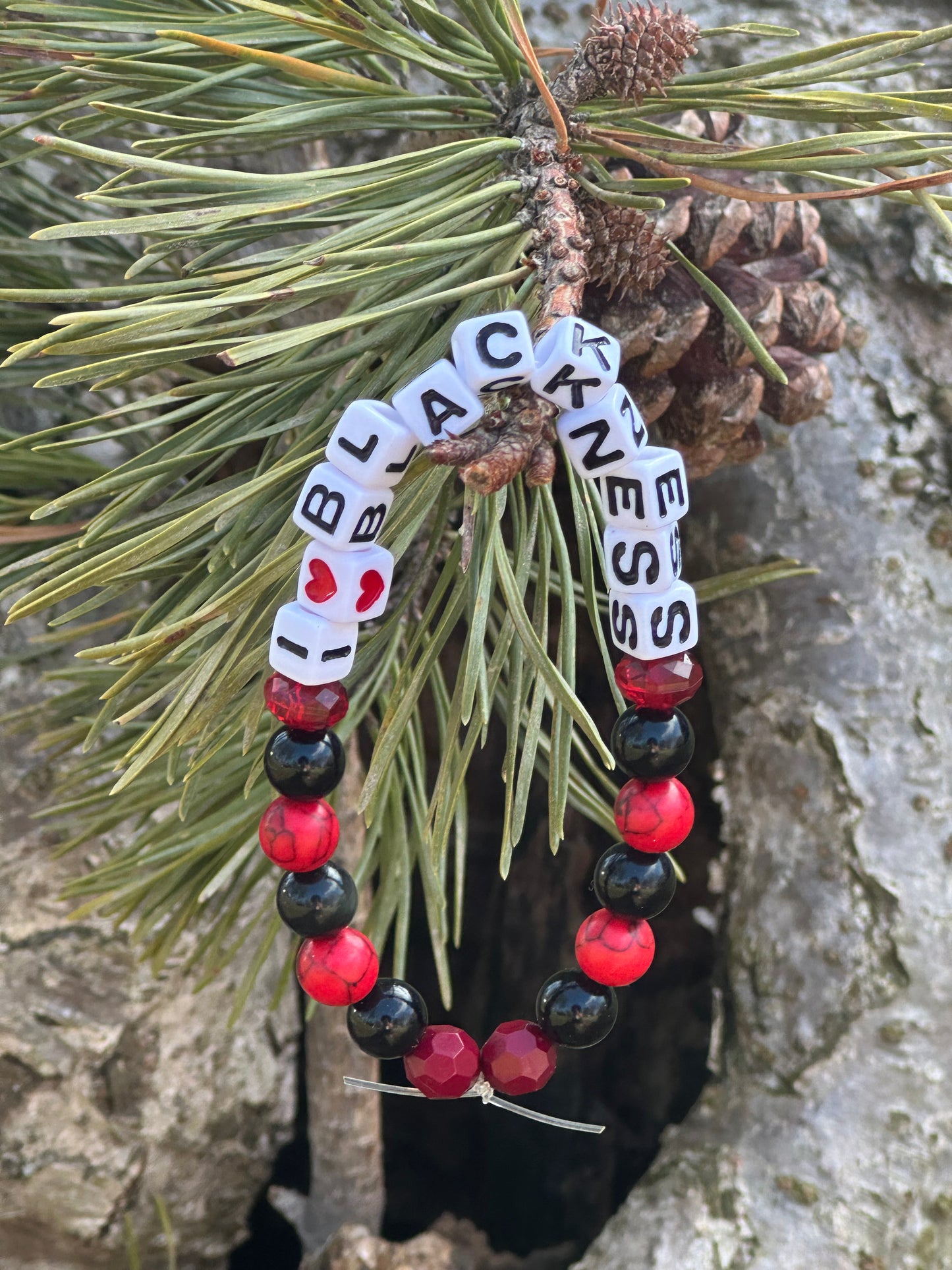 "I Heart Blackness" BHM Bracelet