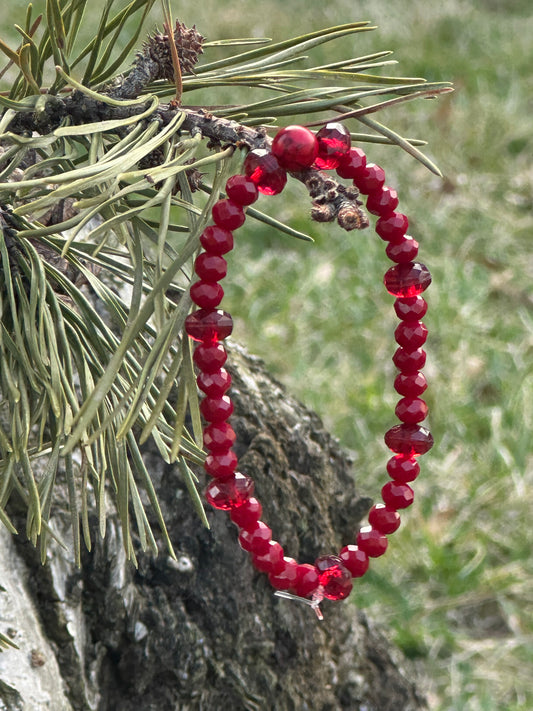 Red Ruby Bracelet