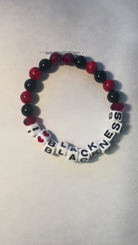 "I Heart Blackness" BHM Bracelet