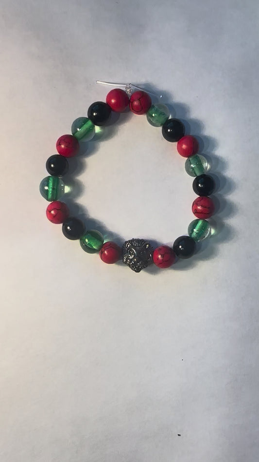 Black History Month Lion Bracelet
